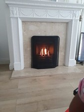 Black Fire Guard Freestanding